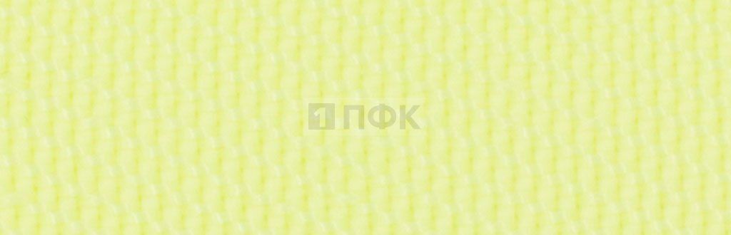 Стропа текстильная (лента ременная) 10мм 2,7 гр/м цв 105 лимон (рул 50м/уп 3000м)