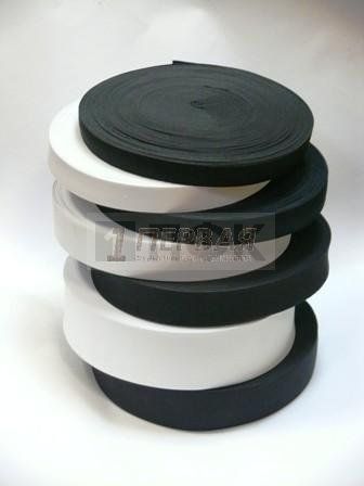 Резинка тканая 30мм 20,96 гр/м цв белый (уп 40м/400м) РБ — ПФКР Резинка тканая 30мм 20,96 гр/м цв белый (уп 40м/400м) РБ