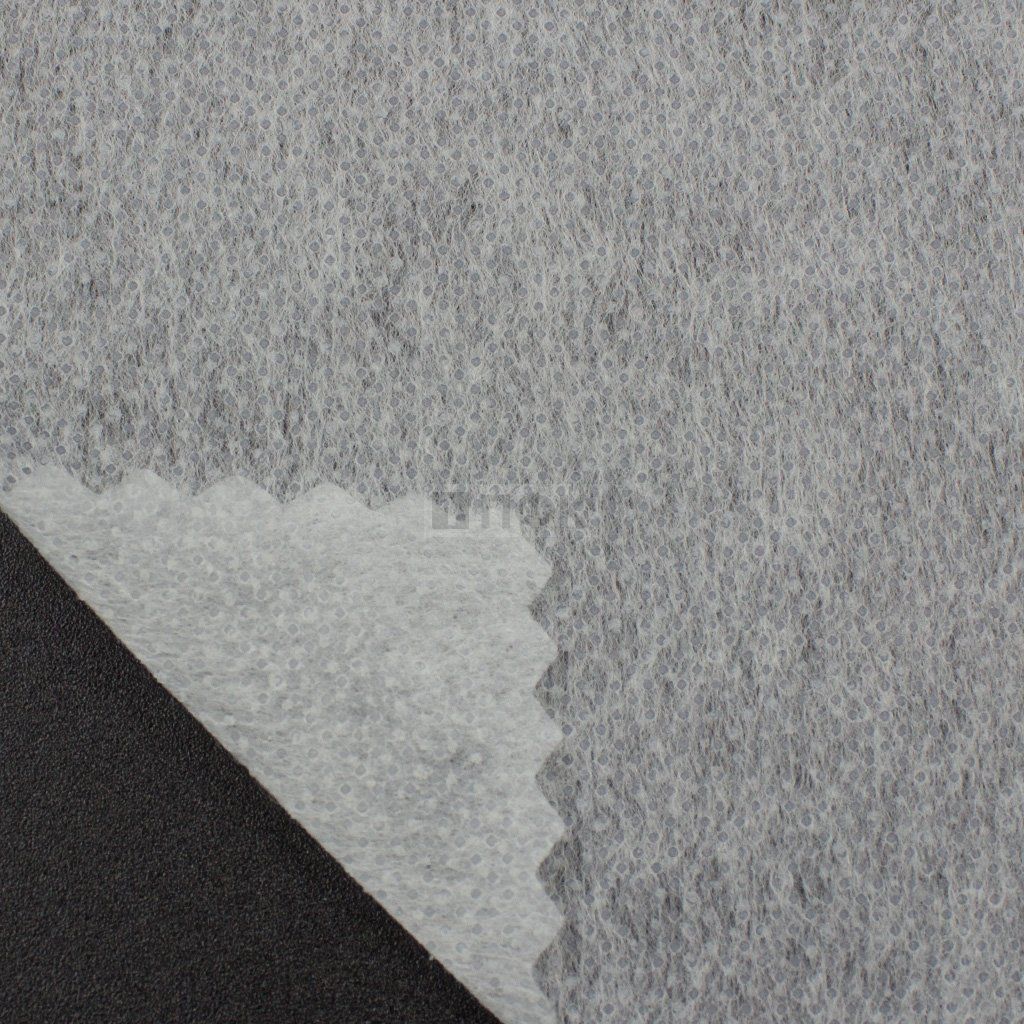 Флизелин точечный клей полиамид 60гр/м2 шир 90см цв белый (рул 100м)