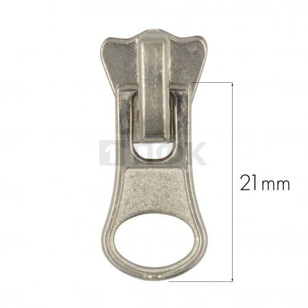 Бегунок трактор тип 5 автомат ГРУША цв никель (уп 1000шт/10000шт) 2,8 гр КОРОНА