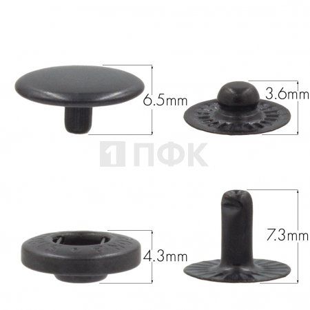 Кнопка для одежды 12,5мм Альфа латунь цв оксид (уп 1440шт) STRONG Кнопка для одежды 12,5мм Альфа латунь цв оксид (уп 1440шт) STRONG