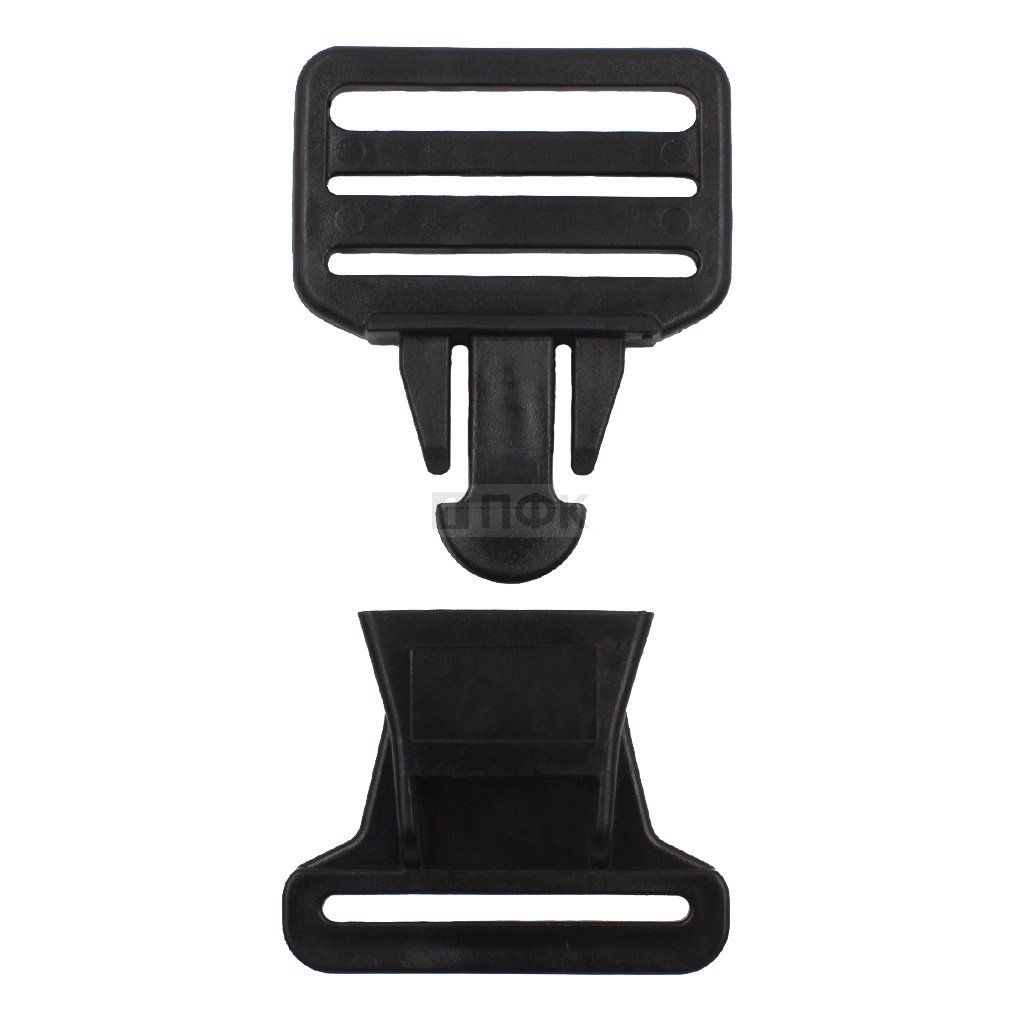 Фастекс Ф-40/5 (защелка-трезубец) ПФЛ 40мм цв черный (уп 1000шт) — ПФКР Фастекс Ф-40/5 (защелка-трезубец) ПФЛ 40мм цв черный (уп 1000шт)