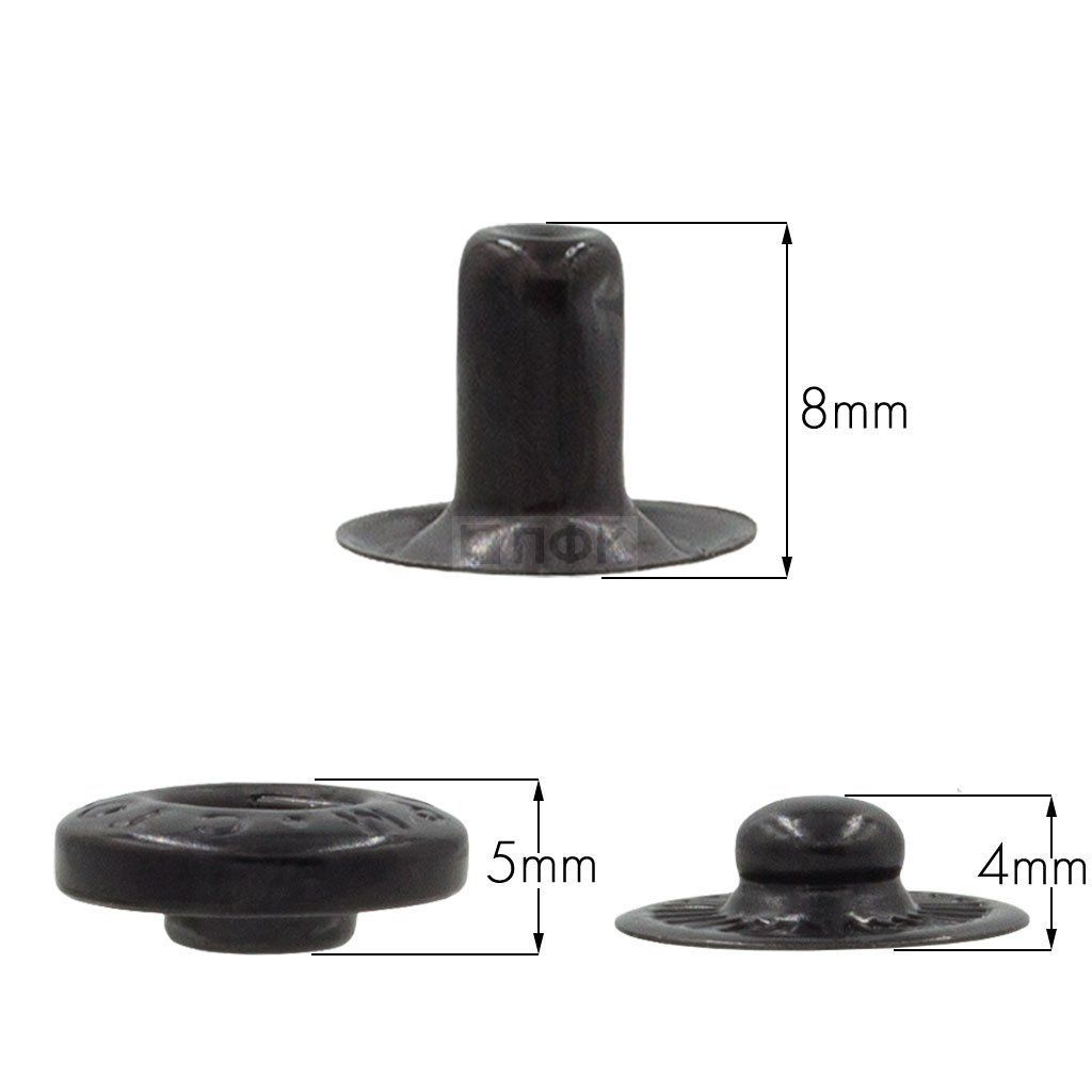 3 Части кнопки для одежды 15мм Альфа сталь цв оксид (уп 720шт) STORM — ПФКР 3 Части кнопки для одежды 15мм Альфа сталь цв оксид (уп 720шт) STORM