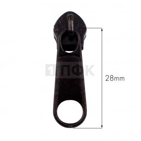 Бегунок для спиральной (витой) молнии тип 7 галант цв 322 черный (уп 200шт/4000шт) 2,5гр Бегунок для спиральной (витой) молнии тип 7 галант цв 322 черный (уп 200шт/4000шт) 2,5гр