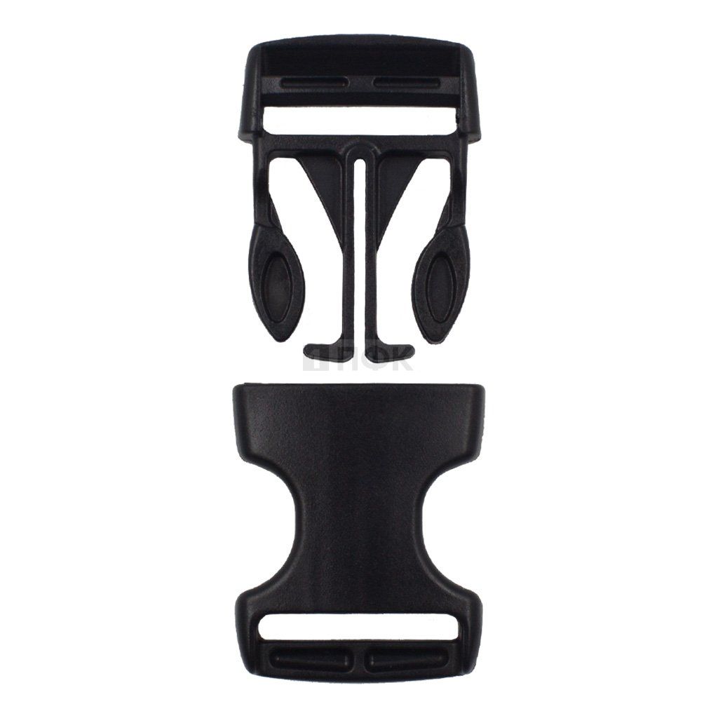 Фастекс Ф-25/1(защелка-трезубец) ПФЛ 25мм цв черный (уп 1000шт) — ПФКР Фастекс Ф-25/1(защелка-трезубец) ПФЛ 25мм цв черный (уп 1000шт)